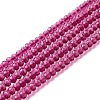 Transparent Glass Beads Strands GLAA-C019-01B-02-1