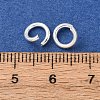 Brass Open Jump Rings KK-G604-08S-11-4