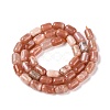 Natural Sunstone Beads Strands G-G980-28-3