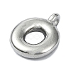 Anti-Tarnish 304 Stainless Steel Pendants STAS-U033-02P-O-2