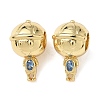 Boy Brass Cubic Zirconia European Beads KK-Q068-21B-G-1