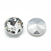 Pointed Back Glass Rhinestone Cabochons RGLA-T029-12mm-3