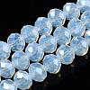 Electroplate Glass Beads Strands EGLA-A034-J10mm-A04-1