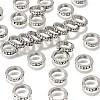 Brass Rhinestone Spacer Beads RB-H252-01P-1