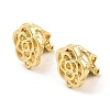 Alloy Clip-on Earring Findings FIND-L015-005G-1