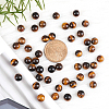 Round Tiger Eye Beads Strands G-AR0002-41-3