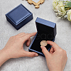 Rectangel PU Imitation Leather Coin Storage Boxes CON-WH0086-102B-02-3