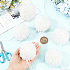12Pcs DIY Craft Polyester Pom Pom Ball AJEW-CY0002-95B-3