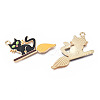 Rack Plating Alloy Enamel Pendants PALLOY-N164-018A-3
