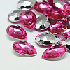 Imitation Taiwan Acrylic Rhinestone Cabochons GACR-A017-13x18mm-M-2
