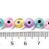 Handmade Evil Eye Lampwork Beads Strands LAMP-G164-10B-4