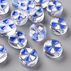 Transparent Enamel Acrylic Beads TACR-S155-005A-1
