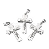 Tarnish Resistant 304 Stainless Steel Crucifix Cross Big Pendants for Easter STAS-V0493-79C-3