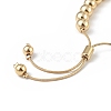 Rack Plating Brass Slider Bracelets BJEW-C036-01B-G-3