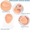 Soft Silicone Eye Flexible Model Body Part Displays with Acrylic Stands ODIS-WH0002-24-4