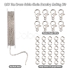 DIY 3m Brass Cable Chain Jewelry Making Kit DIY-YW0005-75P-2
