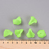 Transparent Acrylic Bead Caps PL551-C18-6