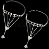 2Pcs Crystal Rhinestone Tennis Ring Bracelet BJEW-CN0001-17A-8