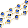 Brass Rhombus Link Chains CHC-N023-08E-G-1