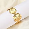 304 Stainless Steel Cuff Bangles for Women BJEW-U023-01G-3