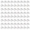 500Pcs Iron Crimp Beads Covers IFIN-ME0001-23A-1