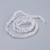 Transparent Glass Beads Strands EGLA-J146-4mm-NB01-2