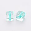 Transparent Acrylic Beads TACR-S154-12A-68-2