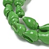 Spray Painted Natural Spiral Shell Beads Strands X1-BSHE-G039-08A-2