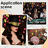 200Pcs 2 Bags Glitter Poker Theme Paper Confetti AJEW-HY0003-55-5
