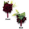 Silk Brooch AJEW-WH0240-16-3