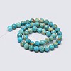 Natural Imperial Jasper Beads Strands X-G-I122-4mm-10-3