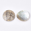 Natural Akoya Shell Pendants SHEL-T012-46-2