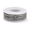 Tarnish Resistant 304 Stainless Steel Cable Chains CHS-D033-03P-01-3