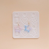 DIY Dangle Earring Silicone Molds DIY-G012-15-4