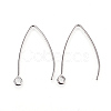 Tarnish Resistant 304 Stainless Steel Earring Hooks STAS-F191-02P-B-1
