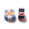 Mother's Day Handmade Polymer Clay Beads CLAY-E001-01D-3