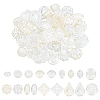 72Pcs 18 Style Opaque Acrylic Beads OACR-GA0001-02-1