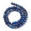 Natural Lapis Lazuli Round Bead Strands G-E262-01-6mm-2