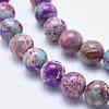 Natural Imperial Jasper Beads Strands G-I122-4mm-15-5