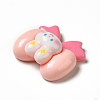 Cartoon Opaque Resin Cabochons RESI-C030-02C-3