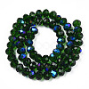 Electroplate Glass Beads Strands EGLA-A034-T10mm-L27-3