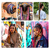 10Pcs 10 Colors High Temperature Silk Hair Wigs PHAR-TA0001-12-9