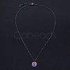 201 Stainless Steel Pendants Necklaces NJEW-S105-JN627-3-2