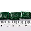 Synthetic Malachite Beads Strands G-T047-B13-01-5