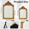 2Pcs 2 Styles TPR Covered with Velvet Necklace Display Photo Frames NDIS-SP0001-2