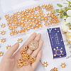 100Pcs Tibetan Style Alloy Bead Caps FIND-SC0009-85G-3