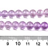 Baking Paint Transparent Glass Beads X-DGLA-M001-8mm-01-5