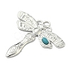 Dyed Synthetic Turquoise Pendants LS-STAS-G374-05S-06-2