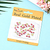 14Pcs Brass Charms KK-BBC0017-50-6