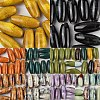 10Pcs Handmade Porcelain Beads PORC-YW0001-34-2